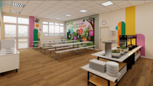 Refeitório do Notre Dame Júnior