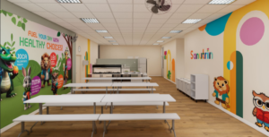 Refeitório do Notre Dame Júnior